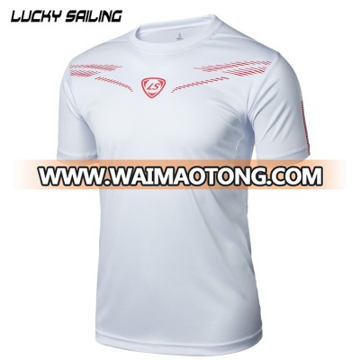 custom dry fit 100 polyester sports wear printing t shirt