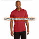 Custom mens solid dri fit polo shirt with collar and pocket private label 100% polyester polo shirts sports polo t-shirt