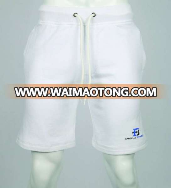 Men Knee Length Cotton Fleece Sweat shorts with Back Pocket Sweatshorts